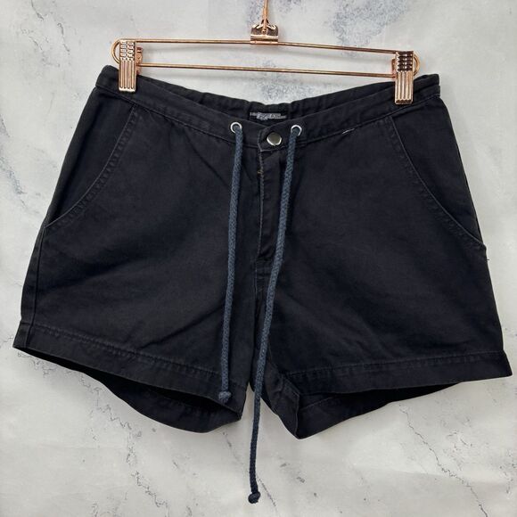 Tyte Jeans Vintage Y2k Black shorts Size 5 Small Drawstring Cali Surf Girl Baggy - Picture 9 of 15